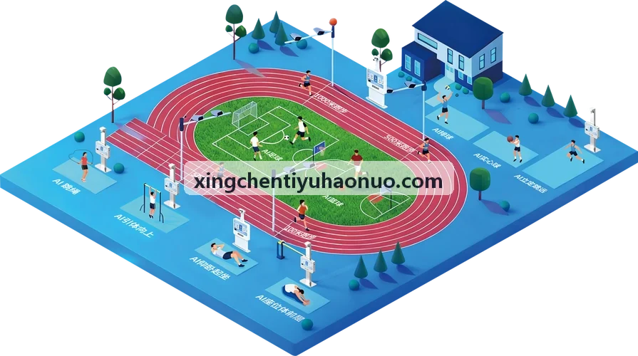 XINGCHENTIYU网球公开赛电子司线裁判现场